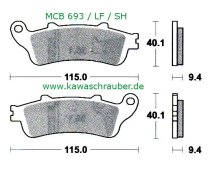 MCB693SH Sinter hinten