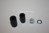 100.911 Gummiadapterset Typ 1 für Lenkerinnendurchmesser ab 11,5 mm Befestigungsgummi + Mutter Kellermann BL1000 / white Zubehör