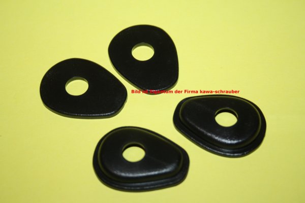 123.752 Kellermann Blinker Micro Zubehör Halteplatte Suzuki ISS1 schwarz