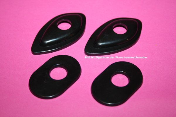 123.754 Kellermann Blinker Micro Zubehör Halteplatte Typ ISH1 Honda