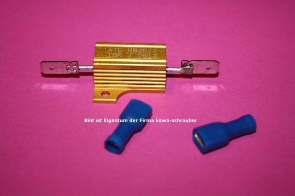 123.950 Kellermann Leistungswiderstand 10 Ohm / 25 Watt