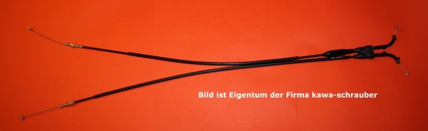 Gaszug Set 2-teilig Yamaha TDM900 Typen RN08 / RN11 Bj. 2002-2003