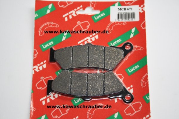 Bremsbeläge vorne BMW F700 GS ABS Typ E8GS ab Bj. 2013