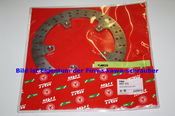 Bremsscheibe hinten von TRW mit ABE für BMW R1200RT / ABS Typ R12T