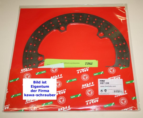 MST238 Bremsscheibe vorne von TRW mit ABE (starr) für BMW R1200GS R 1200 GS / ADventure ABS Typ R12