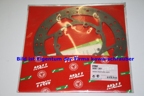 Bremsscheibe vorne von TRW mit ABE für Honda CRF250 Bj. ab 2004