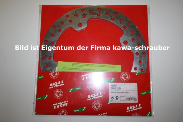 Bremsscheibe vorne von TRW mit ABE für Honda XLV700 Transalp Typ RD13