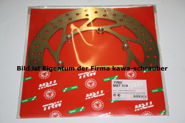 Bremsscheibe vorne von TRW mit ABE für Husqvarna TE350 Baujahre 1992-1998
