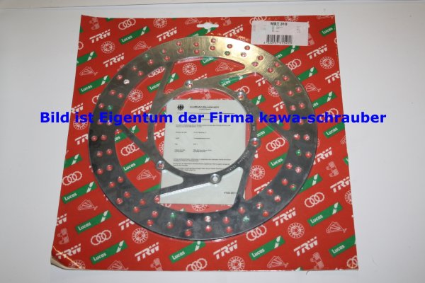 Bremsscheibe vorne von TRW mit ABE für KTM LC4 400 EGS 4-T Bj. 1996-2002