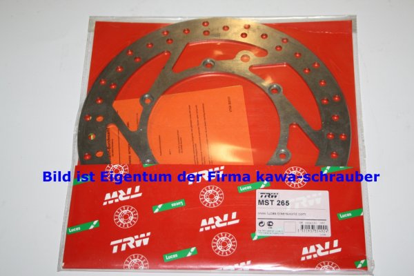 Bremsscheibe vorne von TRW mit ABE für KTM SX250