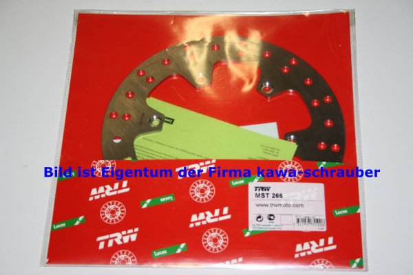 Bremsscheibe hinten von TRW mit ABE für KTM EXC520