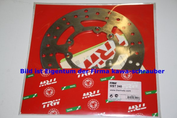 Bremsscheibe hinten von TRW mit ABE für KTM LC4 600 4-Takt Bj. 1989-1990