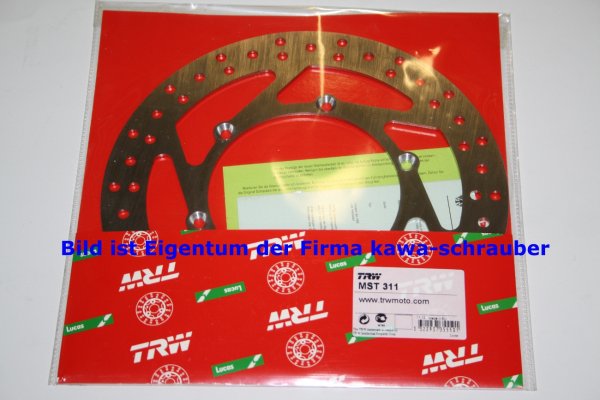 Bremsscheibe vorne von TRW mit ABE für Suzuki RMX250 Bj. 1989-1998