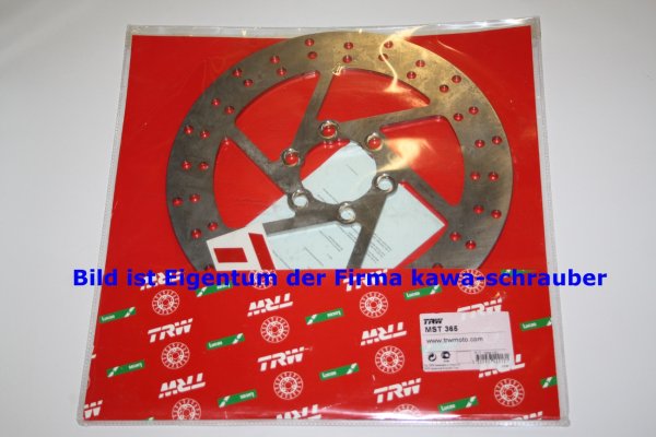 Bremsscheibe hinten von TRW mit ABE für Suzuki VS1400 Intruder Typ VX51L