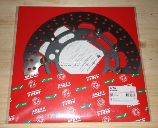Bremsscheibe vorne von TRW mit ABE für Suzuki 1300 B-King B King Typ WVCR