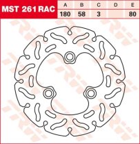 Bremsscheibe vorne von TRW mit ABE für Triumph 600TT Typ 806AD