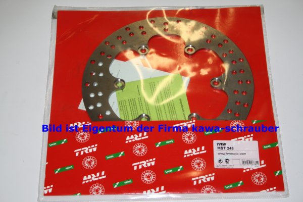 Bremsscheibe vorne oder hinten von TRW mit ABE für Yamaha XJ900 Diversion Typen 58L / 4BB Bj. 1986-1994