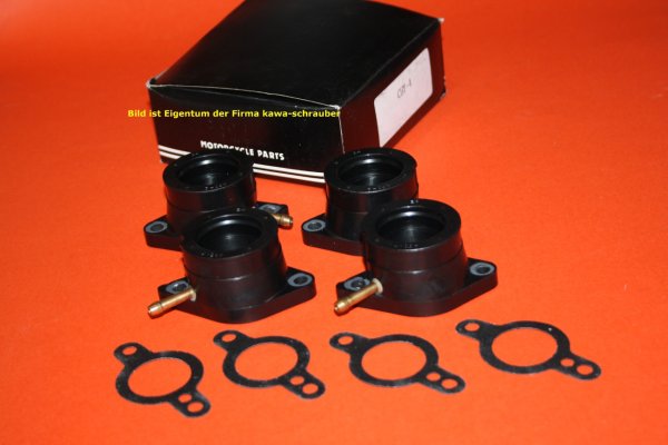 CHY-4 Ansaugstutzen Yamaha XJ550 Typ 4VB Bj. 1981-1985 offene Leistung
