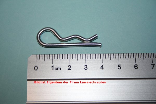 Splint Sicherungssplint Dauersplint Schnellsplint 2,8 x 42 mm neu