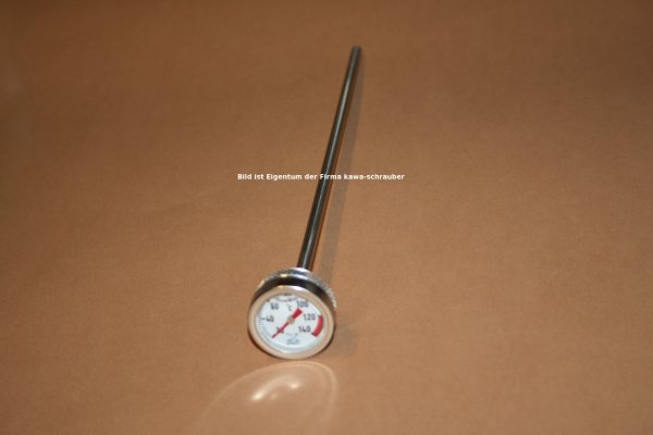 26x1,5x8,5 Ölthermometer Direktmesser Öl Temperatur Anzeiger extern HH20