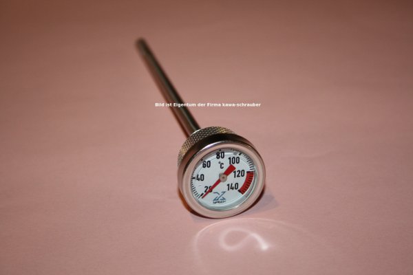 Moto Guzzi T850 Ölthermometer Direktmesser Öl Temperatur Anzeiger extern
