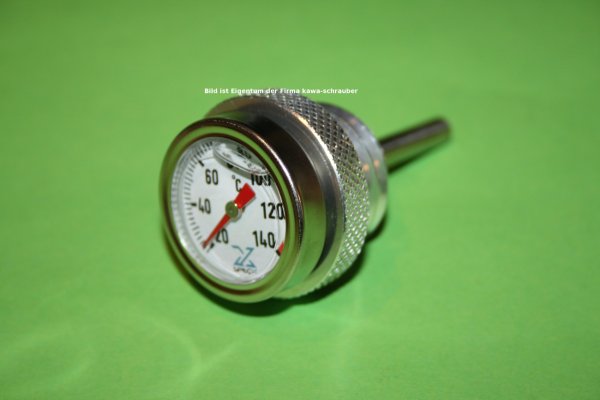 Yamaha XV1100 Virago Typ 3LP Ölthermometer Direktmesser Öl Temperatur Anzeiger extern