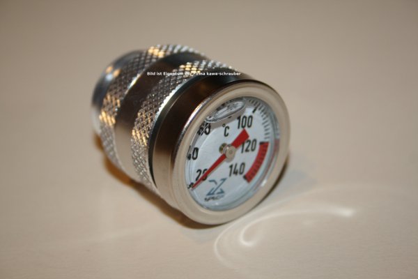 Yamaha YZF600 R6 Typen RJ11 / RJ15 Ölthermometer Direktmesser Öl Temperatur Anzeiger extern