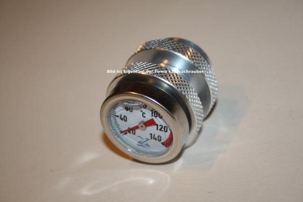 Kawasaki Z440 / LTD440 / KZ440 Ölthermometer Direktmesser Öl Temperatur Anzeiger extern