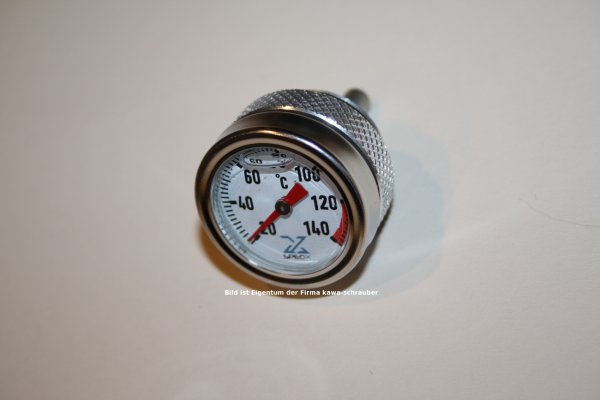 Yamaha XJ750 / Seca Typen 11M / 41Y Ölthermometer Direktmesser Öl Temperatur Anzeiger extern
