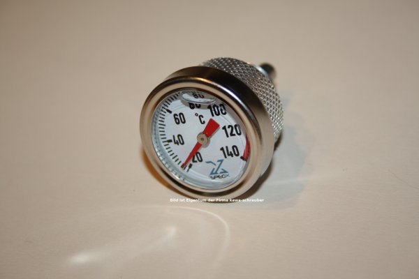 Yamaha SR250 Typ 3Y8 Ölthermometer Direktmesser Öl Temperatur Anzeiger extern