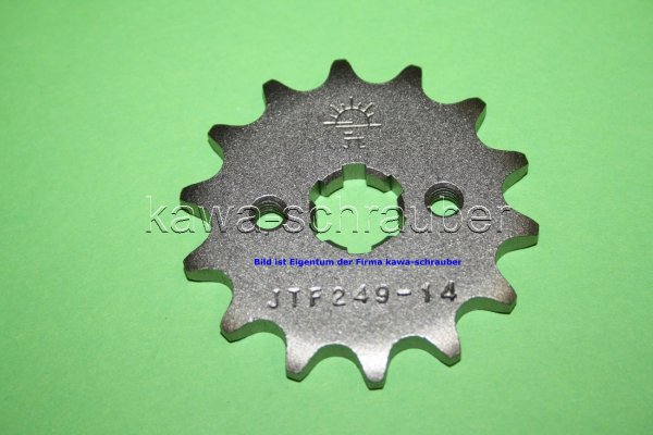 14x17 Ritzel vorne 420 14 Zähne