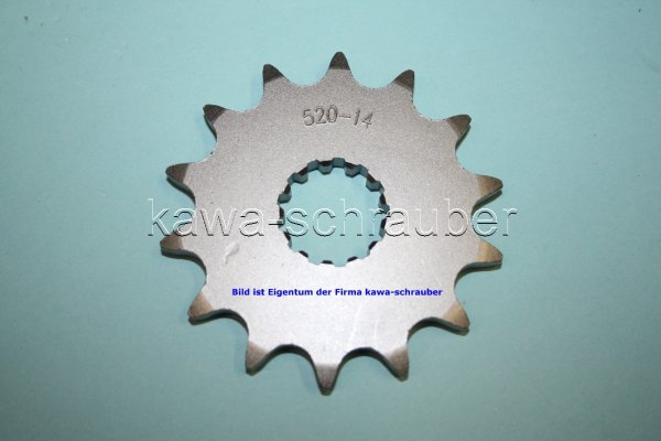 21,6x25 Ritzel vorne 525 14 Zähne