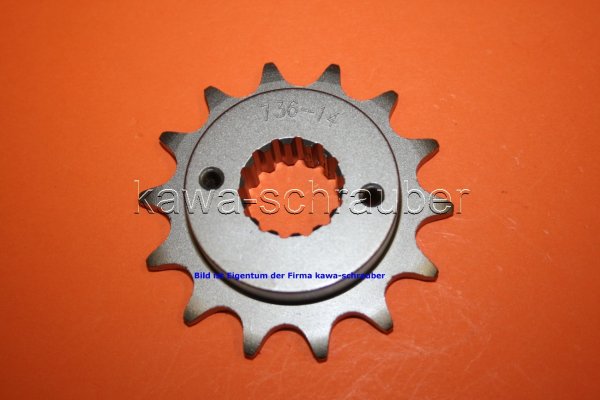 22x25 Ritzel vorne 520 14 Zähne