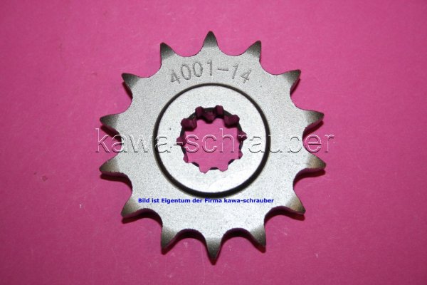 15x18 Ritzel vorne 428 14 Zähne