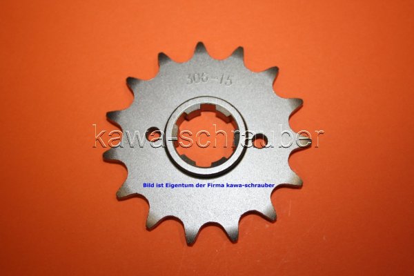 22x25 Ritzel vorne 520 15 Zähne