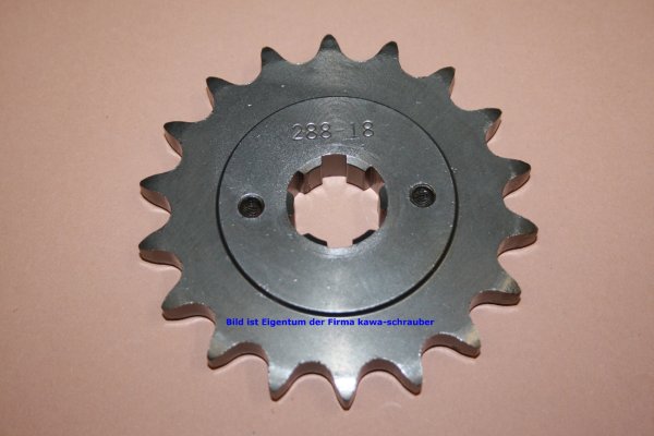 21x25 Ritzel vorne 530 18 Zähne