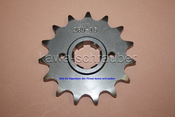 22x25 Ritzel vorne 530 15 Zähne