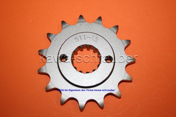 21,6x25 Ritzel vorne 520 15 Zähne