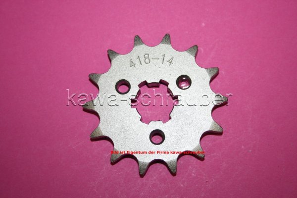 16x20 Ritzel vorne 428 14 Zähne