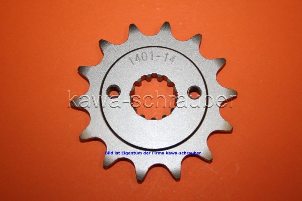 19,5x22 Ritzel vorne 520 14 Zähne