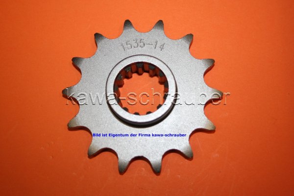 22x25 Ritzel vorne 520 14 Zähne