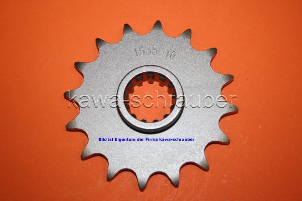 22x25 Ritzel vorne 520 16 Zähne
