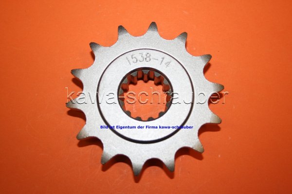 22x25 Ritzel vorne 520 14 Zähne