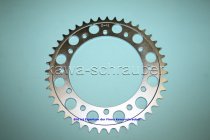 Kettenblatt / Ritzel hinten 160mm Lochkreis 6-Loch Nabe 136mm 520 43 Zähne