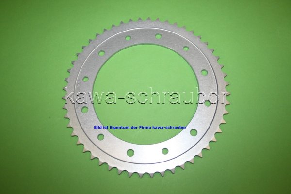 Kettenblatt / Ritzel hinten 159,8mm Lochkreis 6-Loch Nabe 135,8mm 428 52 Zähne