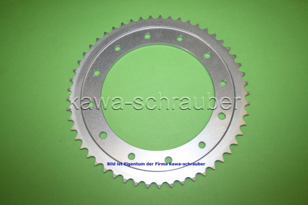 Kettenblatt / Ritzel hinten 159,8mm Lochkreis 6-Loch Nabe 135,8mm 428 53 Zähne