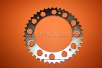 Kettenblatt / Ritzel hinten 168mm Lochkreis 6-Loch Nabe 140mm 525 42 Zähne