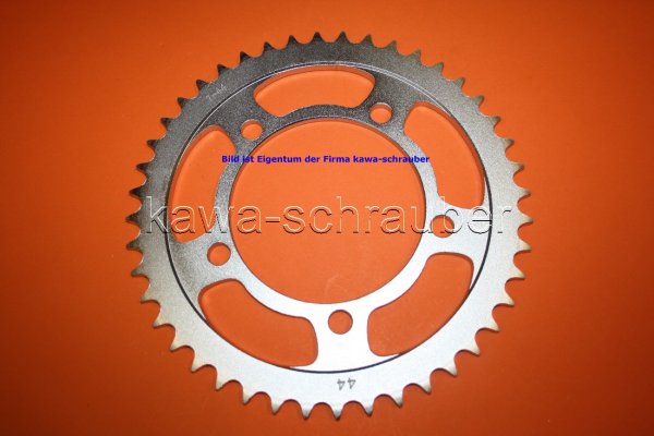 Kettenblatt / Ritzel hinten 131mm Lochkreis 5-Loch Nabe 110mm 525 44 Zähne