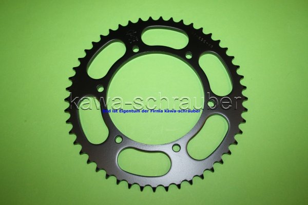 Kettenblatt / Ritzel hinten 123mm Lochkreis 6-Loch Nabe 108mm 428 49 Zähne