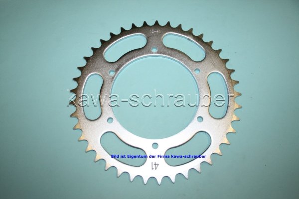 Kettenblatt / Ritzel hinten 125mm Lochkreis 6-Loch Nabe 110mm 520 41 Zähne